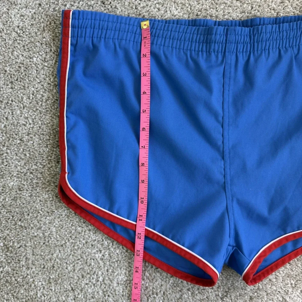 Vintage California Shores Swim Shorts Men Medium Running Lined Trunks Drawstring